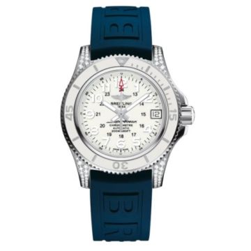 Breitling Superocean II 36 Diamond / White / Rubber