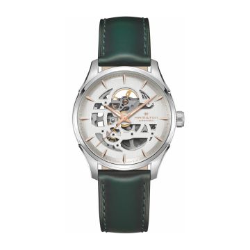 Hamilton Jazzmaster Skeleton Auto 40 Stainless Steel / Silver