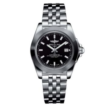 Breitling Galactic 32 Sleek Edition Stainless Steel / Trophy Black / Bracelet