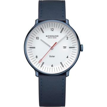 Mondaine Doppio Solar Blue Ø 41