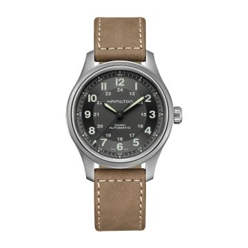 Hamilton Khaki Field Titanium Auto 42 / Grey