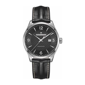 Hamilton Jazzmaster Viewmatic Auto 44 Stainless Steel / Black