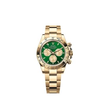Rolex Cosmograph Daytona Yellow Gold / Green / Oyster