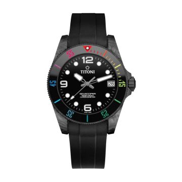 Titoni Seascoper 600 Carbon Tech