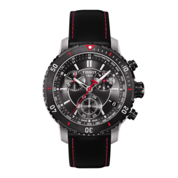 Tissot PRS 200 Quartz Chronograph PVD Bezel Strap