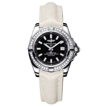 Breitling Galactic 32 Stainless Steel / Diamond / Onyx Black / Sahara