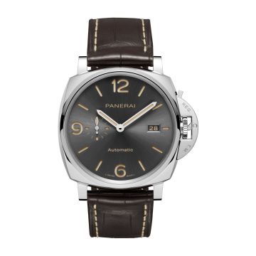 Panerai Luminor Due 45 3 Days Automatic Date Stainless Steel / Grey