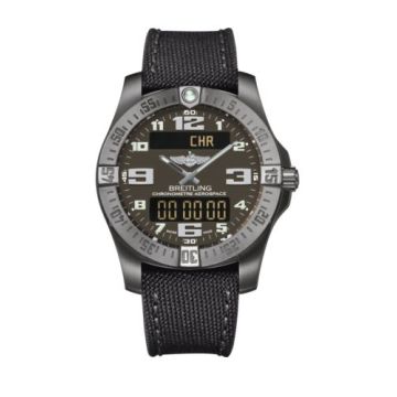 Breitling Aerospace Evo Titanium / Grey / Military / Pin