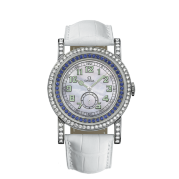 Omega Museum Collection N° 1 "Pilots 1938" Aquarella Blue Sapphires