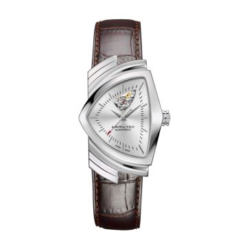 Hamilton Ventura Open Heart Auto Stainless Steel / Silver