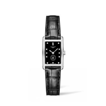 Longines DolceVita 20.5 Quartz Stainless Steel / Black