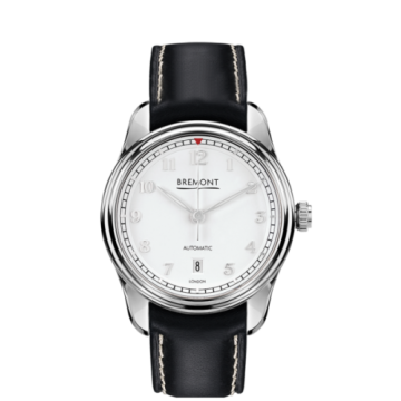 Bremont Airco Mach 2 Stainless Steel / White / Calf