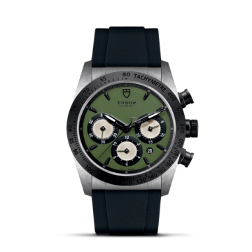 Tudor Fastrider Chrono Green / Rubber