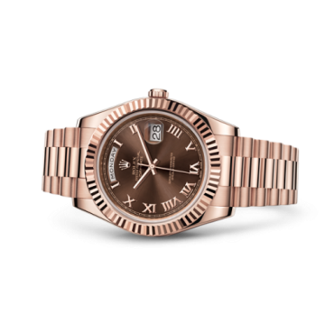Rolex Day-Date II Everose Chocolate Roman
