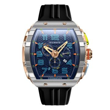 Nubeo Magellan Chronograph Retrograde Asteroid Blue
