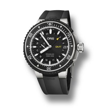Oris ProDiver GMT Titanium / Black / Rubber