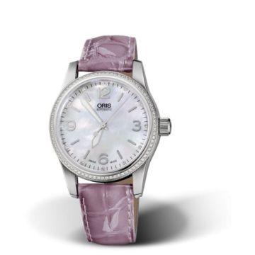 Oris Big Crown Diamonds 38 Stainless Steel - Diamond / MOP