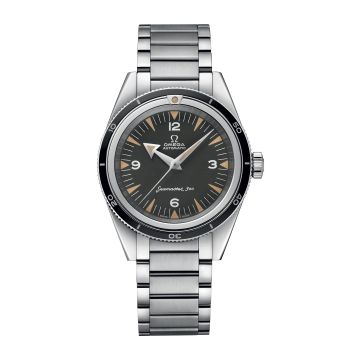 Omega Seamaster 300 Master Co-Axial Stainless Steel / Black / Bracelet / 60th Anniversary