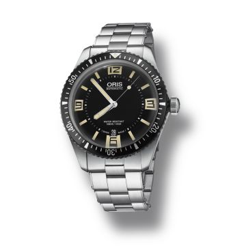 Oris Divers Sixty-Five 40 Stainless Steel / Black / Bracelet
