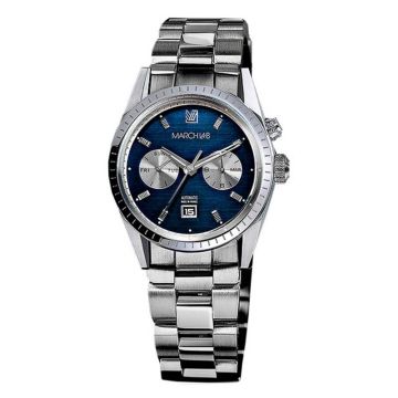 March Lab Agenda Supra Automatic Navy Acier