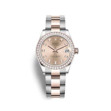 Rolex Datejust 31 Stainless Steel/ Rose Gold / Diamond / Rose - Diamond / Oyster