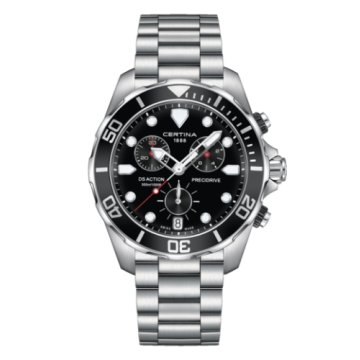 Certina DS Action Chronograph Precidrive Black