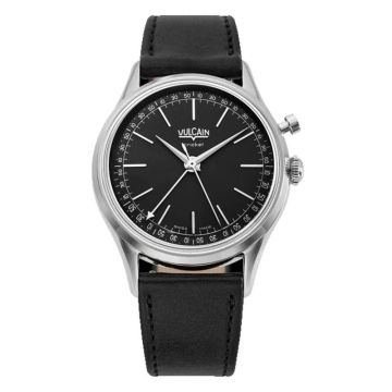 Vulcain Cricket President 39mm Black
