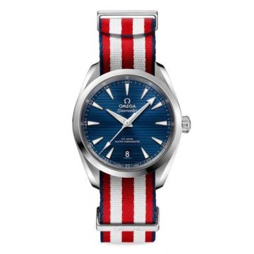 Omega Seamaster Aqua Terra 150M Master Chronometer 38 Stainless Steel / Blue / NATO / US Paralympic