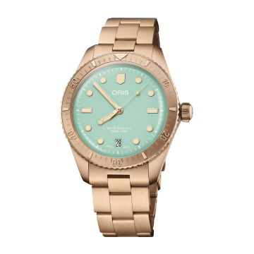 Oris Divers Sixty-Five 38 Cotton Candy Wild Green / Bracelet