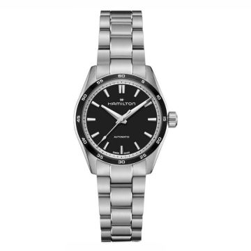 Hamilton Jazzmaster Performer Auto 34 Stainless Steel / Black / Bracelet