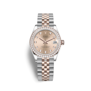 Rolex Datejust 31 Stainless Steel/ Rose Gold / Diamond / Rose - Diamond / Jubilee
