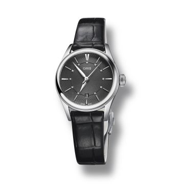 Oris Artelier Date Diamonds 28 Stainless Steel / Grey