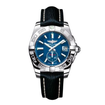 Breitling Galactic 36 Automatic Stainless Steel / Gun Blue / Sahara