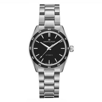 Hamilton Jazzmaster Performer Auto 38 Stainless Steel / Black / Bracelet