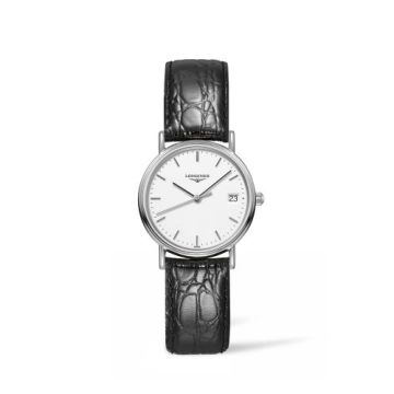 Longines Presence Quartz 30mm Stainless Steel / White