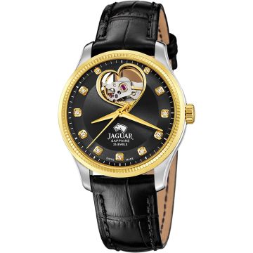 Jaguar Cœur Automatic Leather Black Bicolour / Black