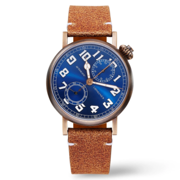 Longines Avigation Watch Type A-7 1935 41 Bronze / Blue / The Hour Glass