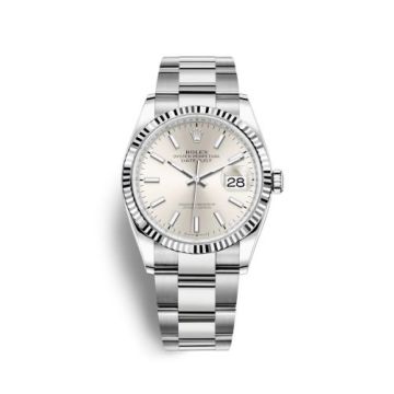 Rolex Datejust 36 Stainless Steel / Fluted / Silver / Oyster