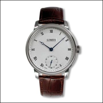 Limes Pharo Cartouche H - 6498 Standard - Brown leather strap