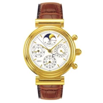 IWC Schaffhausen Da Vinci Perpetual Yellow Gold / White / Italian