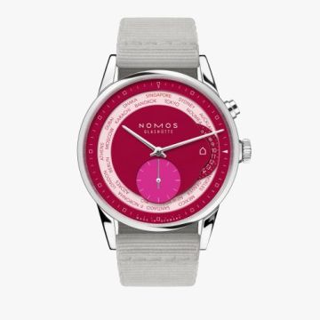 Nomos Glashütte Zürich Weltzeit Sambal / Revolution Magazine