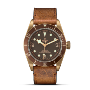 Tudor Heritage Black Bay Bronze / Brown / Leather