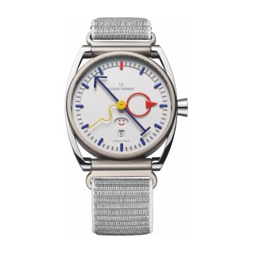Louis Erard Excellence La Semaine Blanche Louis Erard x Alain Silberstein Titanium / White