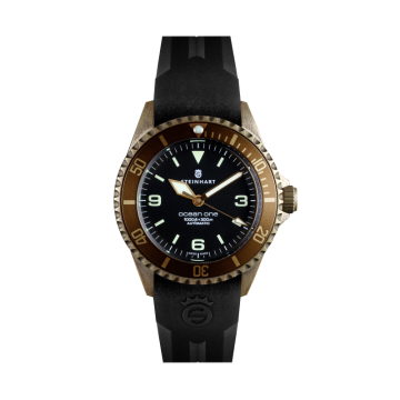Steinhart Ocean One Bronze DARK-BROWN Diver Watch