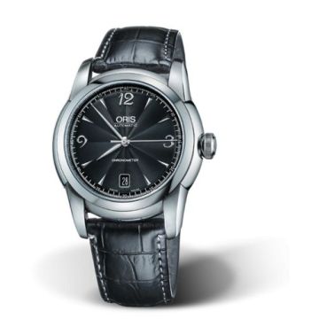 Oris Artelier Chronometer Date 40.5 Stainless Steel / Black