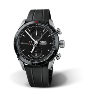 Oris Artix GT Chronograph Stainless Steel - Ceramic / Black / Rubber