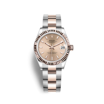 Rolex Datejust 31 Stainless Steel/ Rose Gold / Fluted / Rose / Oyster