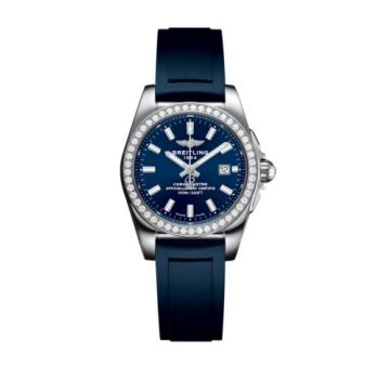 Breitling Galactic 29 Stainless Steel / Diamond / Horizon Blue / Rubber