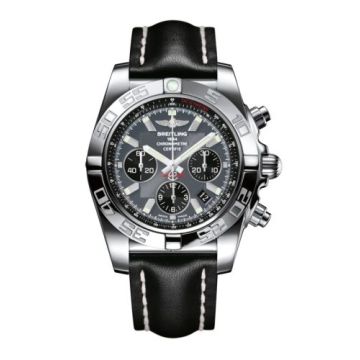 Breitling Chronomat 44 Stainless Steel / Blackeye Grey / Calf