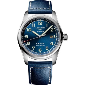 Longines Spirit Automatic 42 Blue / Strap